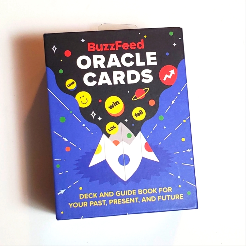 BuzzFeed Oracle Cards Deck And Guide Book For Your Past Present And Future